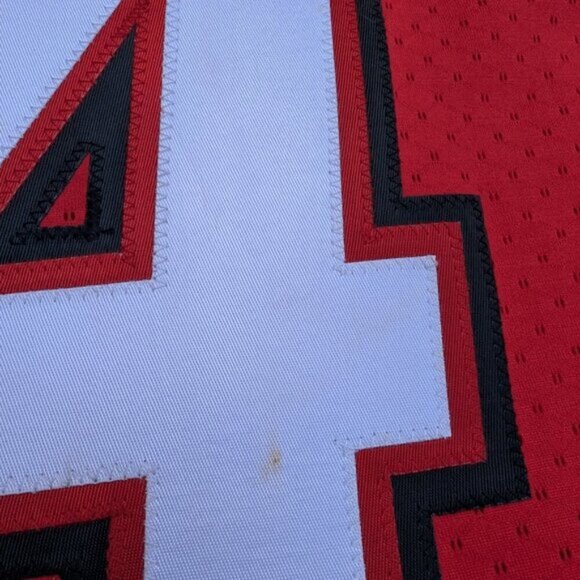 Reebok Red Calgary Stampeders Tate No. 4 CFL Football Jersey Size 2XL - Picture 4 of 9